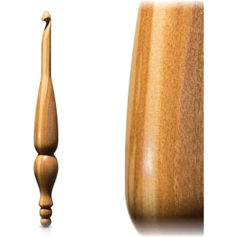 Furls Crochet Hook, Wood, Olivewood, 4.5mm