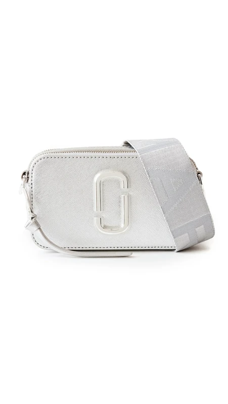 MARC JACOBS 2F3HCR056H01-040 THE SNAPSHOT Bag Women's SILVER Size ONE SIZE