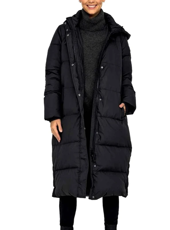 ONLY Female Quilted Coat Onlalice Quilted Coat, black, M