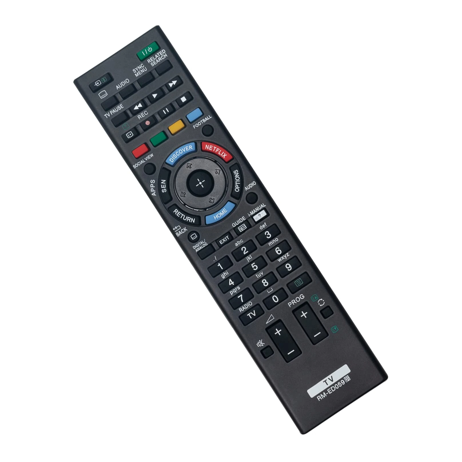 RM-ED059 RM-ED058 Replacement Remote Control -VINABTY-Fit for Sony Bravia TV RMED059 KDL-50W829B KDL-50W829B KDL-32W705B KDL-42W706B KDL-50W805B KDL-42W817B KDL-42W805B KDL-50W815B
