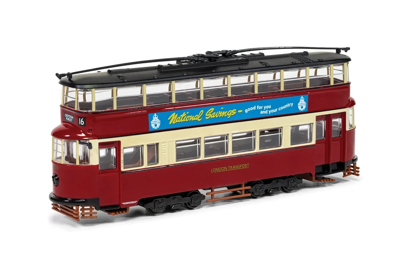 Corgi Diecast Model - Feltham Tram - London Transport, Cream/Red