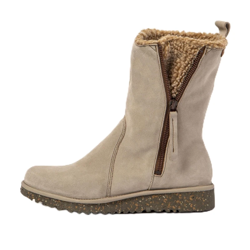 El Naturalista Women's N5633 FELSEN Boat Shoe, Cream, 2 UK