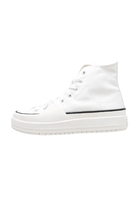 CONVERSE Men's Chuck Taylor All Star Construct Sneaker, White, 4 UK