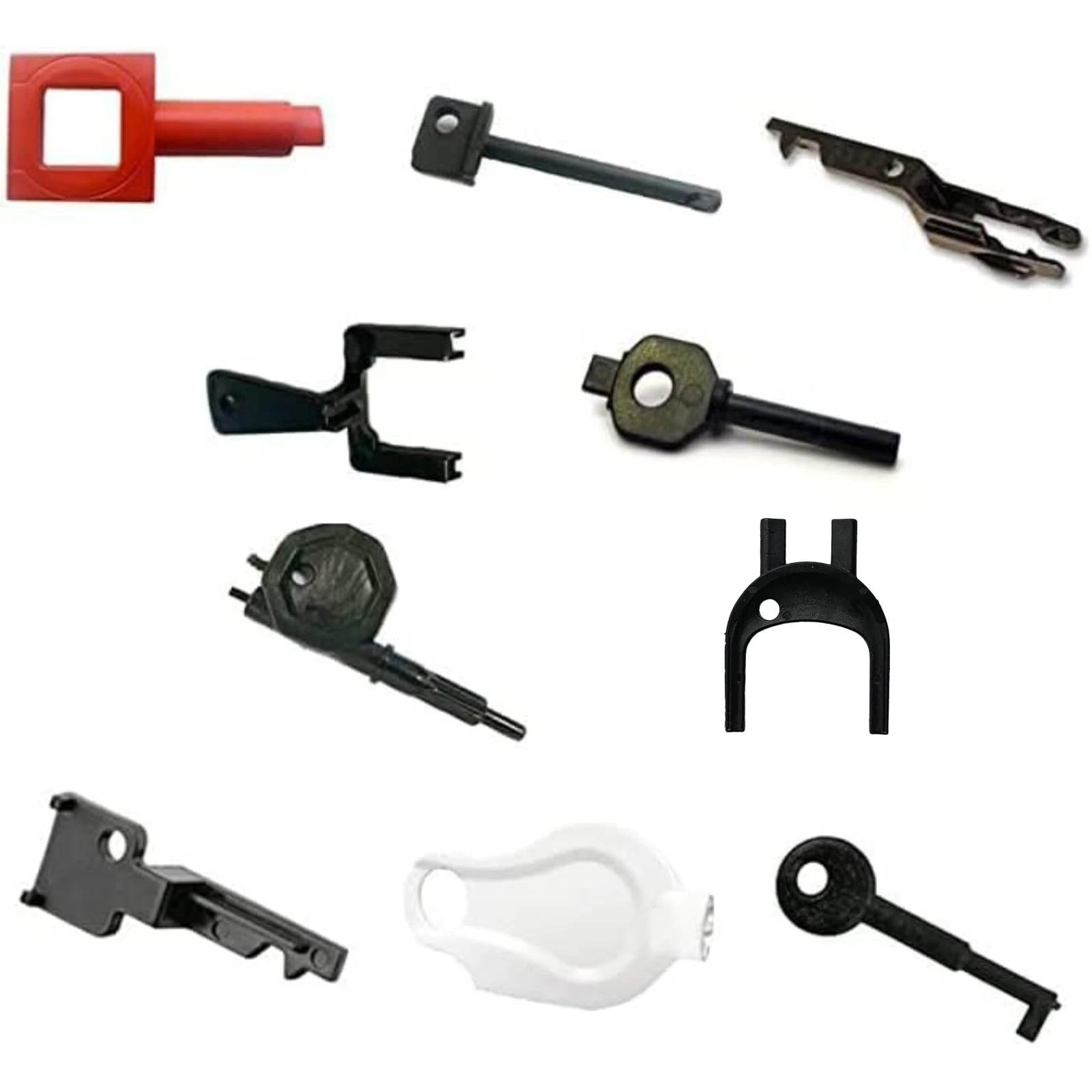 Call Point Test Keys Pack of 10 - KAC, Fulleon, Apollo, Menvier, Fike, STI, CQR