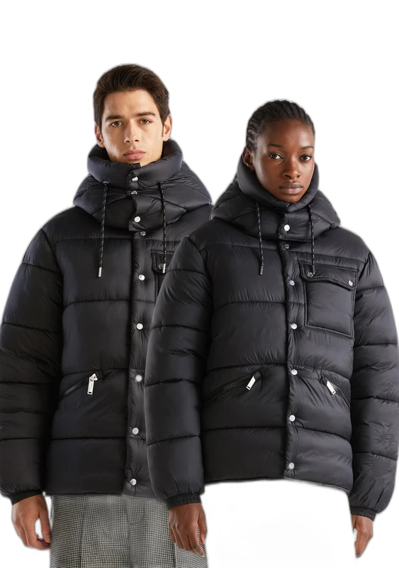 United Colors of Benetton Giubbotto 2niwun040 Jacket, Black 100, S
