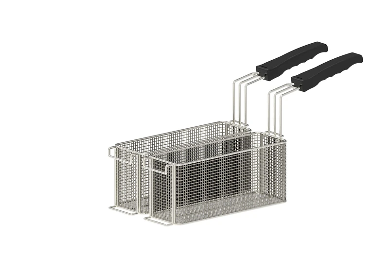 Set of 2 4.5L Deep Fryer Basket 10 Litre