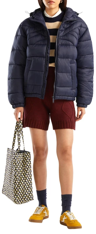 United Colors of Benetton Men's Jacket, Dark Blue 016, XXL