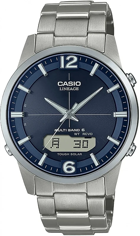 Casio Men Analogue-Digital Watch Wave Ceptor