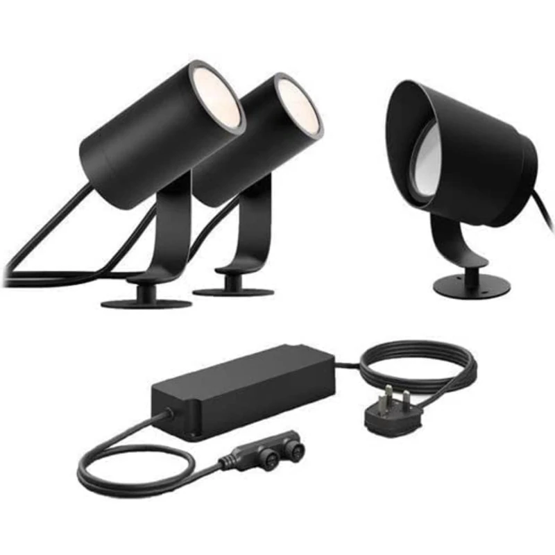 Philips Hue Lily and XL Base Kit - Outdoor Spot Lights - Image 1