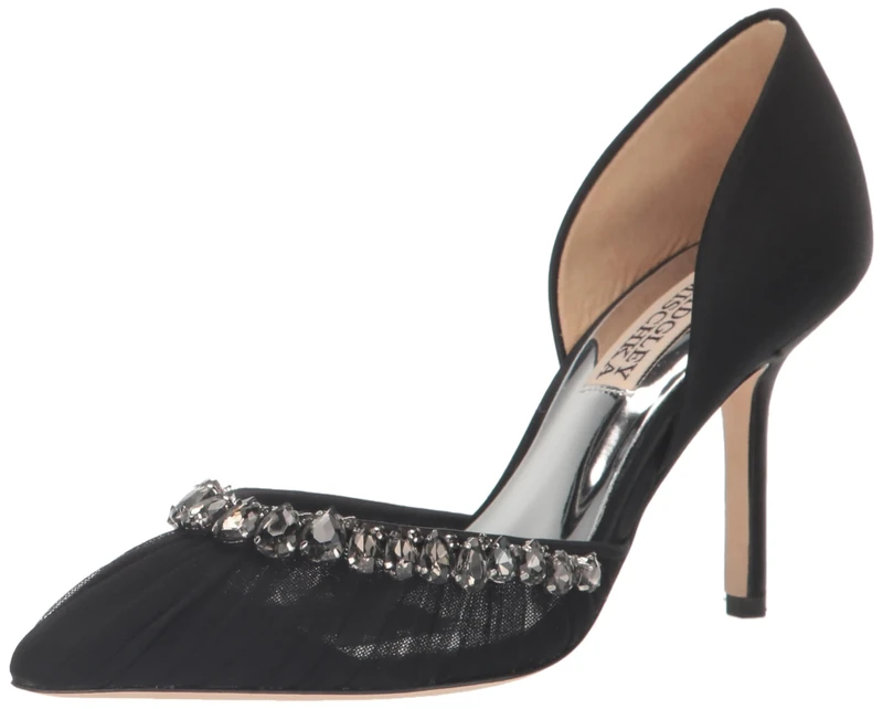 Badgley Mischka Women's Everley Pump, Black, 6 UK