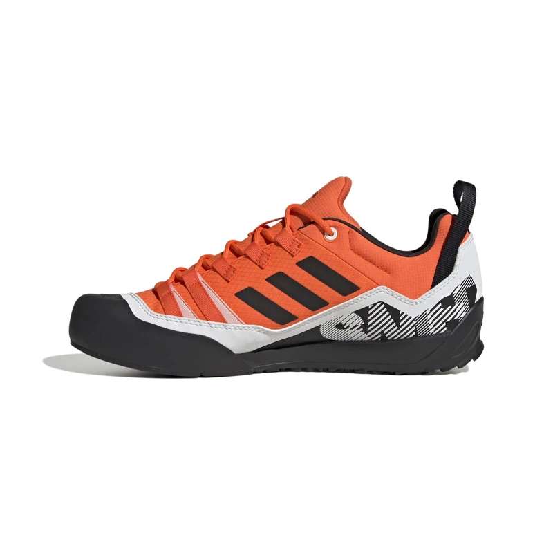 adidas Unisex Terrex Swift Solo 2 Shoes Low (Non Football), Impact Orange Core Black Crystal White, 9.5 UK