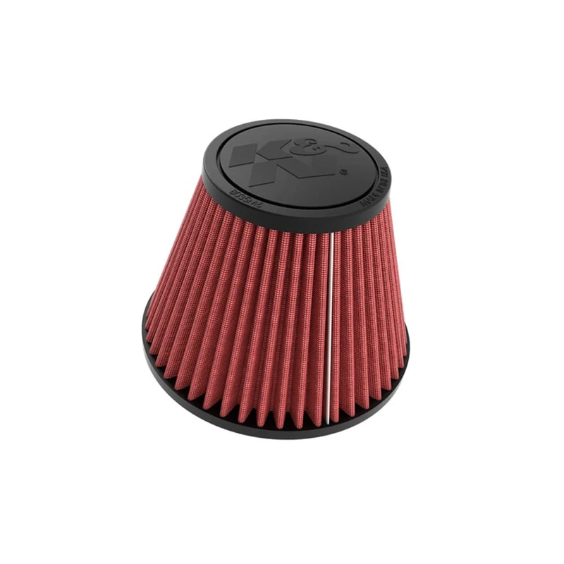 K&N Universal Clamp-On Air Filter: High Performance, Premium, Washable, Replacement Filter: Flange Diameter: 3.5 In, Filter Height: 4.531 In, Flange Length: 0.781 In, Type: Round Tapered, RU-9670