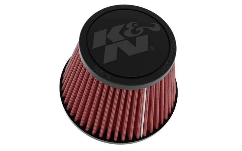 K&N High-Flow Original Lifetime Universal Clamp-On Air Filter: Performance, Premium, Washable: Flange Diameter: 3.5 In, Filter Height: 3.688 In, Flange Length: 1.375 In, Type: Round Straight, RU-9920