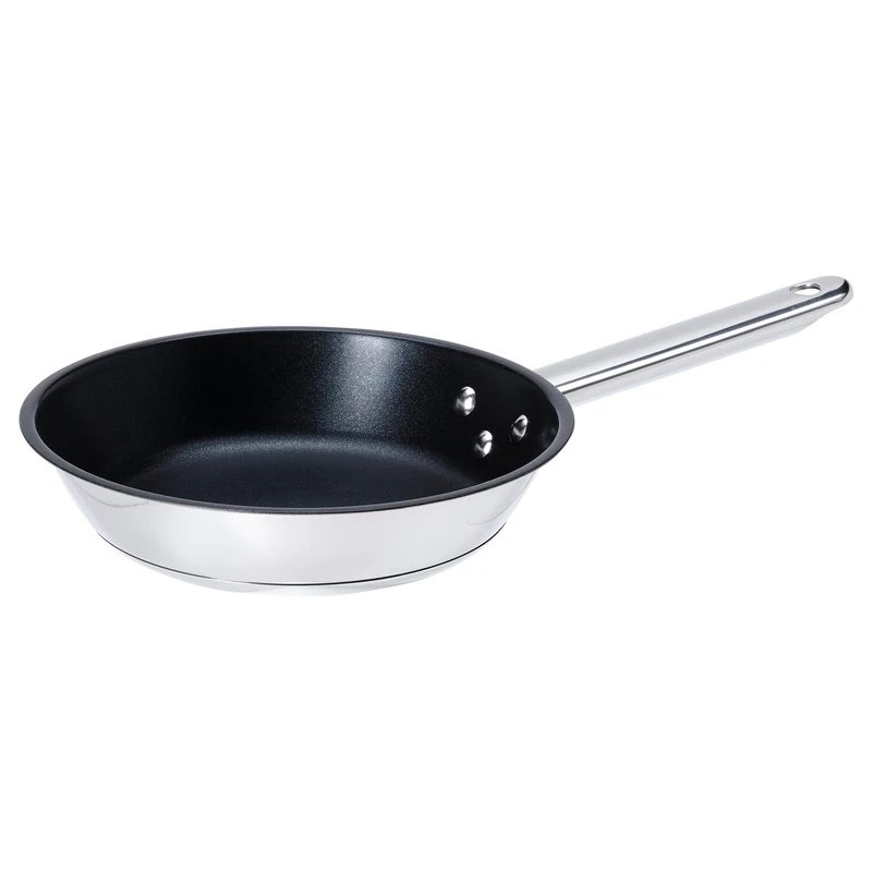 IKEA 365+ 20cm Frying Pan - Stainless Steel with Teflon Non-Stick
