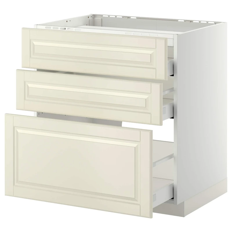 IKEA METOD/MAXIMERA Base Cabinet - 80x60cm White/Bodbyn