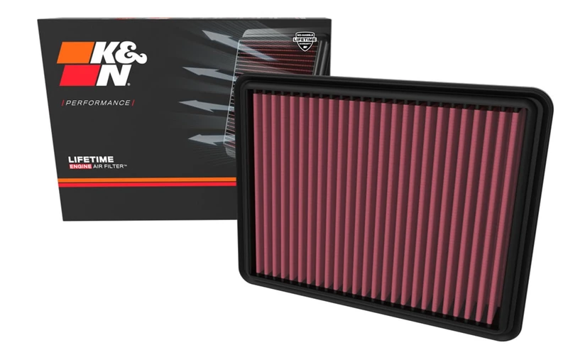 K&N Engine Air Filter: High Performance, Premium, Washable, Replacement Filter: Compatible with select 2022-2023 Land Cruiser/Land Cruiser 300 DIESEL, 33-3177