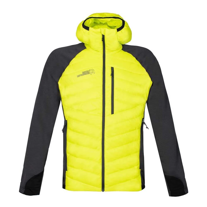 Rock Experience REMJ10251 ECO MANITOBA HYBRID Jacket Men's 2286 EVENING PRIMROSE+1323 EBONY XXL