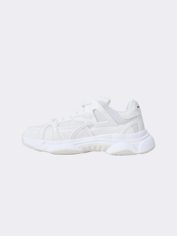 Project X Paris SN23001-W-Talla(42) Shoes (Men) Talla 42 Color: White (Calzado-Lifestyle) Pu+Polyester for Adults, Designed for Everyday Comfort and Style, White