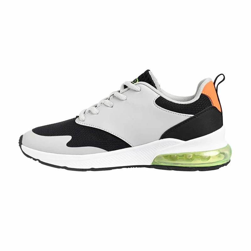Kappa MYAGI JR Lace, Unisex Adult Trainers, Grey/Black/Orange, 35 EU, Grey Black Orange, 3 UK - Image 1
