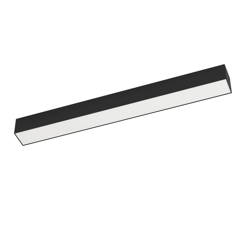 Eglo LED Outdoor Ceiling Light Salitta, Outside Wall Light Made of Metal in Black, Porch Lighting, Exterior lamp Warm White, IP65, 58 cm
