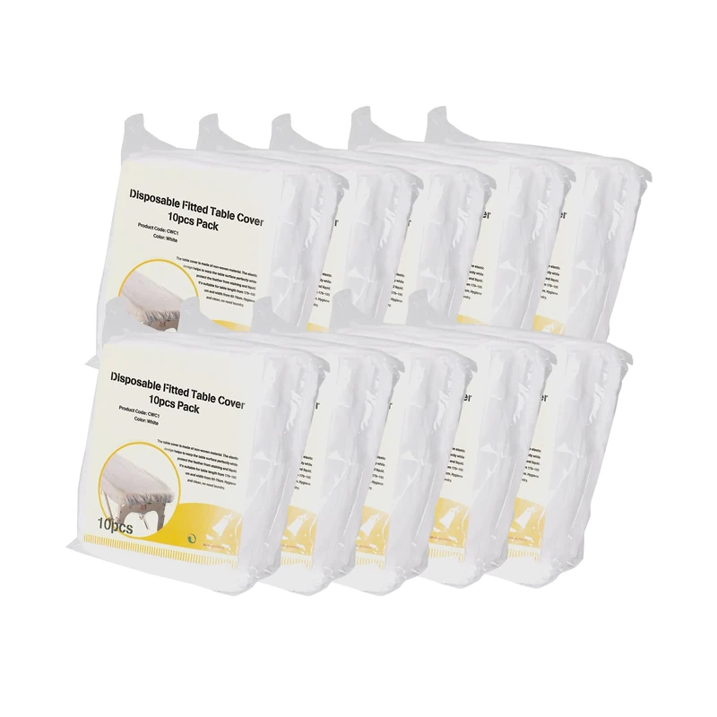 Master Massage Disposable Massage Table Covers (Fitted - 100 pcs)