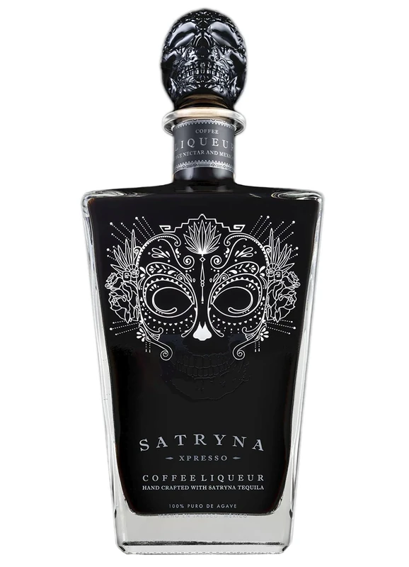 Satryna Tequila Xpresso | Coffee Liqueur | 35% ABV | 70cl | 100% Vegan Tequila | Creamy & Velvety | Coffee & Chcocolate | Nayarit Mountain Coffee