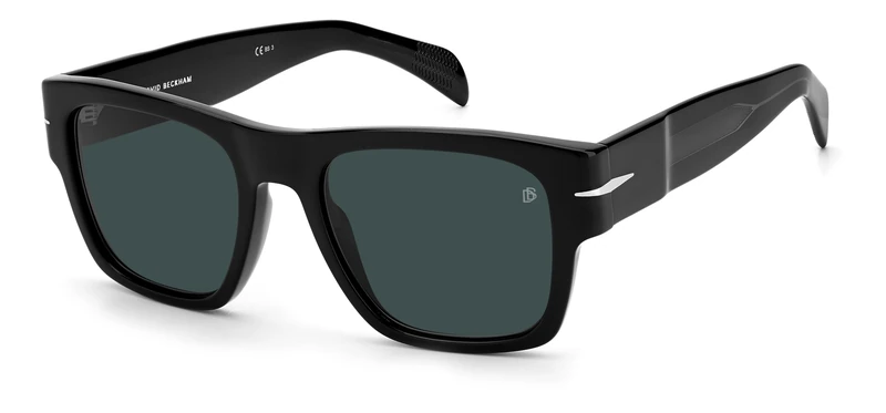 David Beckham DB 7000/S BOLD BLACK/BLUE Men's Sunglasses