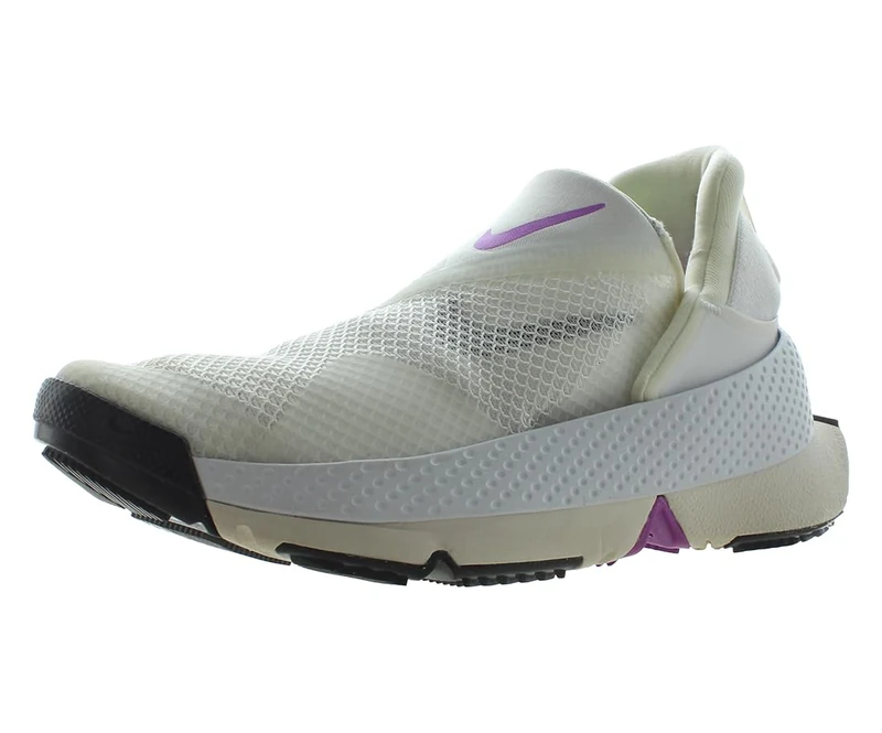 NIKE Women's GO FLYEASE Sneaker, White/Black-SAIL-Phantom, 5 UK