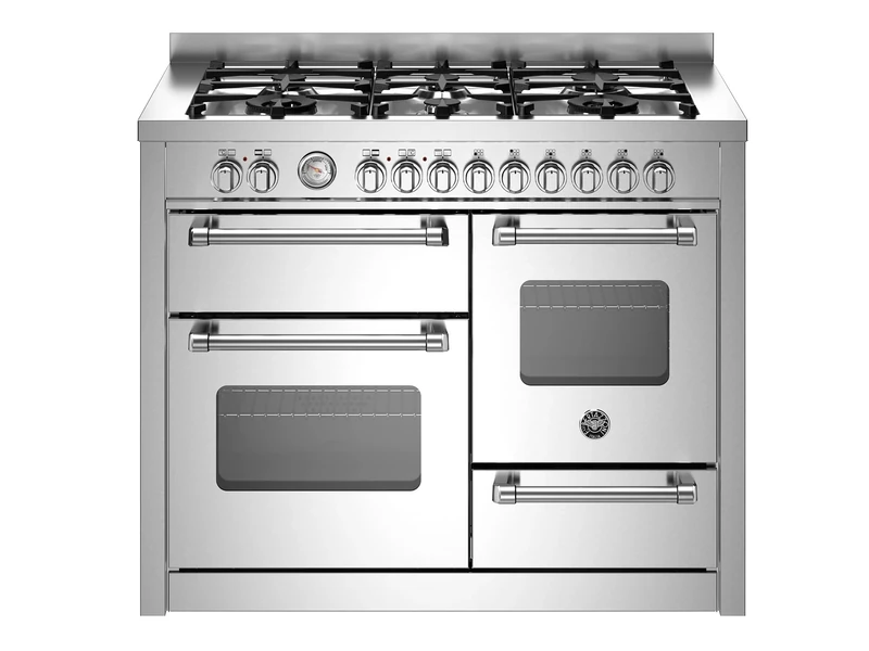 Bertazzoni Master Series MAS116L3EXC 110cm Dual Fuel Range Cooker - Stainless Steel - A/A Rated