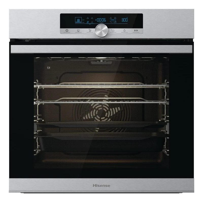 Hisense BSA65336PX Built In Electric Single Oven and Pyrolytic Cleaning - Stainless Steel - A+ Rated