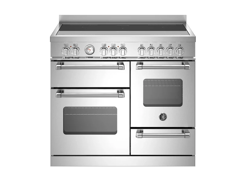 Bertazzoni Master Series MAS105I3EXC Electric Range Cooker with Induction Hob - Stainless Steel - A Rated