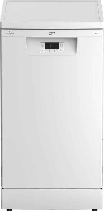 BEKO BDFS16020W_WH Beko BDFS16020W, Freestanding, Buttons, Cold, 26 cm, 29.5 cm, 10 place settings