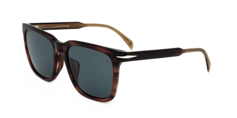 David Beckham DB 1120/F/S BROWN HORN/BLUE 56/19/145 men Sunglasses