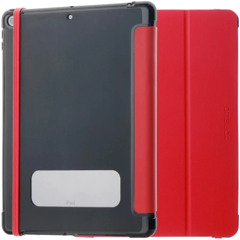 OtterBox React Folio Case for iPad 10.2-Inch (8th Gen 2020 / 9th Gen 2021), Shockproof, Drop proof, Ultra-Slim Protective Folio Case, Tested to Military Standard, Red
