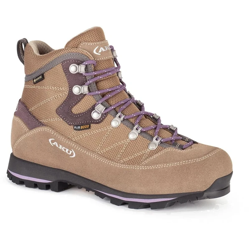 AKU women's Trekker Lite Iii Gtx W's HIKING BOOTS, Beige/Deep Violet, 39 EU