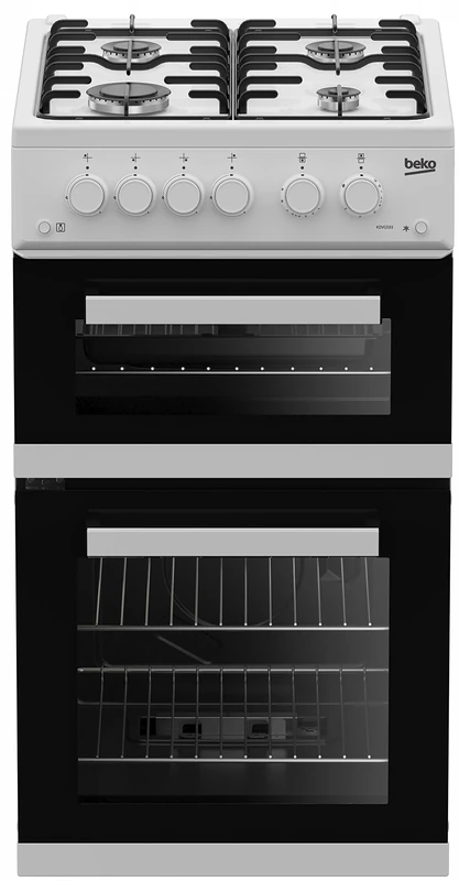 Beko KDVG593W 50cm Freestanding Gas Cooker with Grill - White