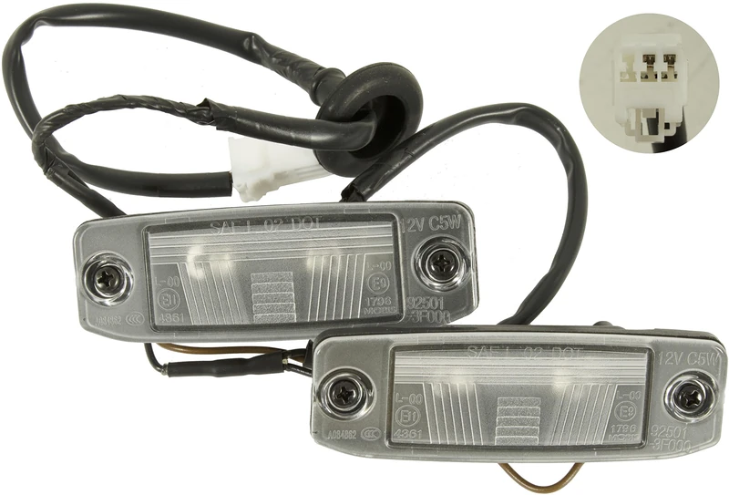 taros trade 300316 License Plate Light