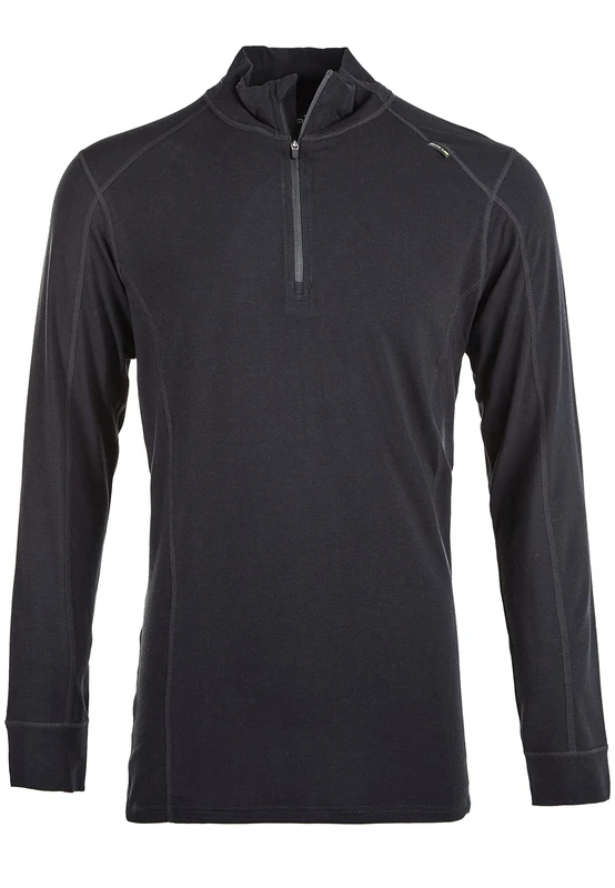 Elite Lab Men's Wool Sweatshirt, 1001 Black, L - Image 1