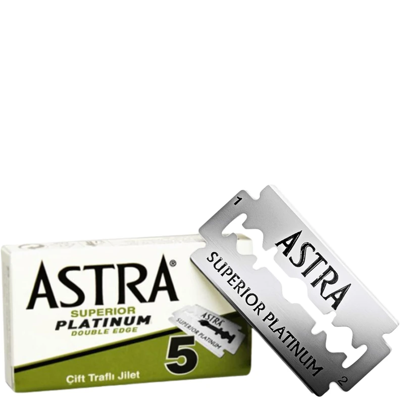 The Shave Factory Astra Superior Platinum DE Blades - 10 Pack