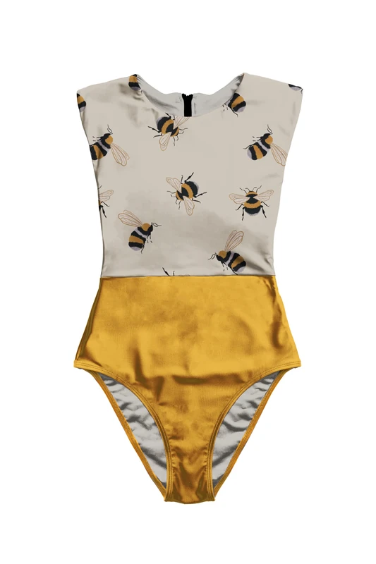 Averie Women's Bea One Piece Swimsuit, White, XS