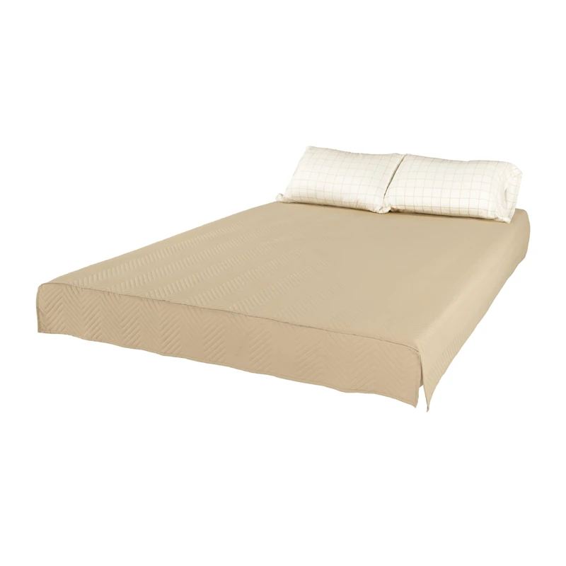 Lippert Easy Zzzs™ RV Bedding Set - Short Queen, Tan - Image 1