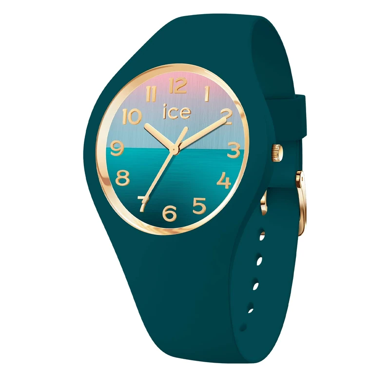 ICE-WATCH - ICE horizon Verdigris - Women's wristwatch with silicon strap - 021354 (Medium)