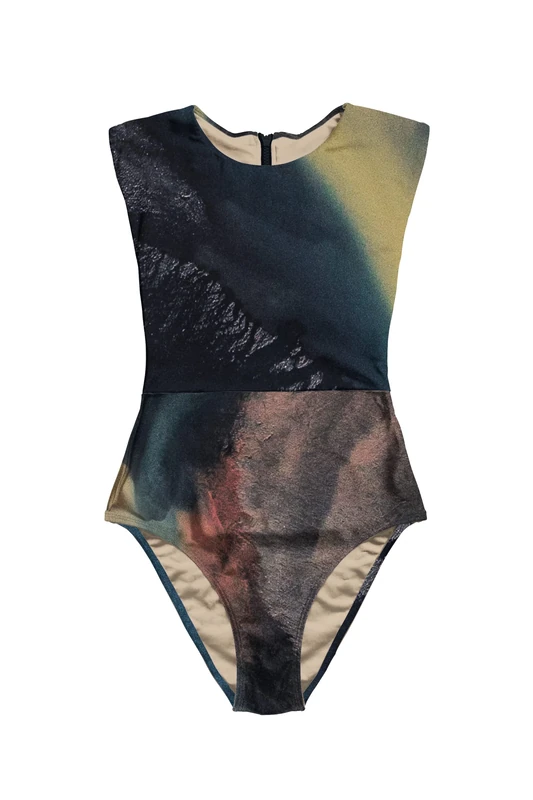 Averie Women's Erin One Piece Swimsuit, Multi-Coloured, XS