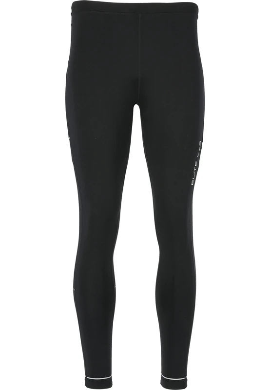 Elite Lab Men's Run Leggings, 1001 Black, XXL