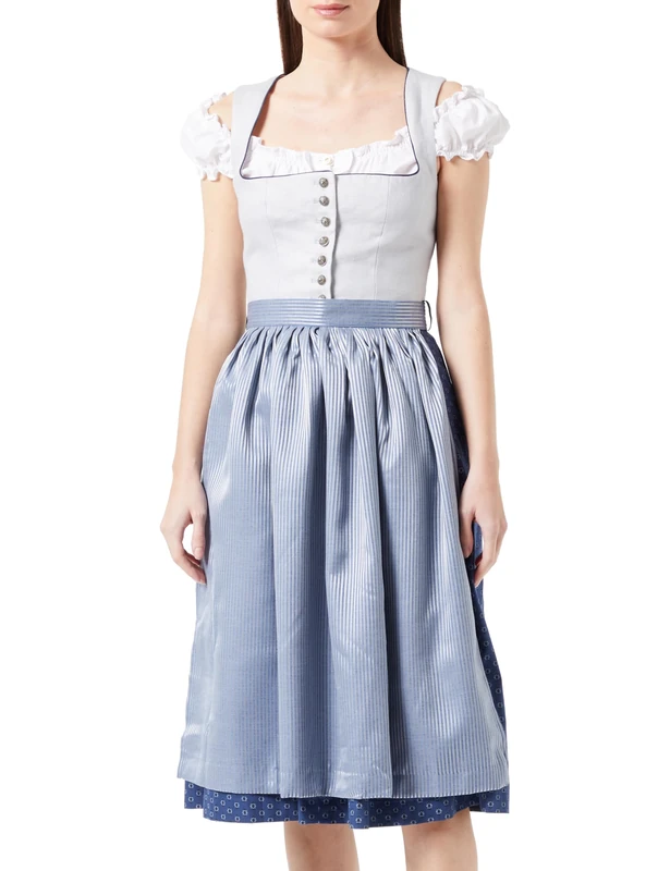 BERWIN & WOLFF TRACHT FOLKLORE LANDHAUS Women's 836199 Dress, Blue, 20