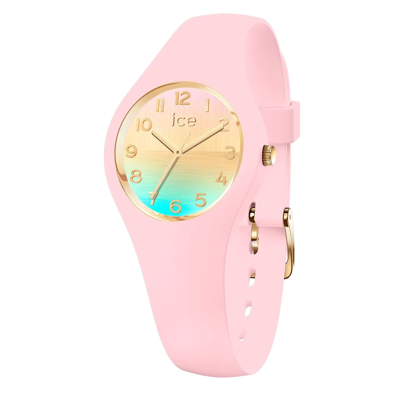 ICE-WATCH - ICE horizon Pink girly - Girl's wristwatch with silicon strap - 021432 (Extra small)