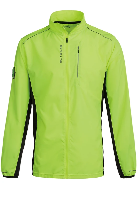 ELITE LAB Men's Shell X1 Jacket, 5001 Safety Yellow, L - Image 1