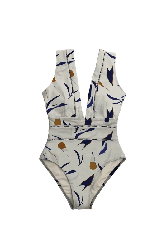 Averie Women's Lori One Piece Swimsuit, Multi-Coloured, XL