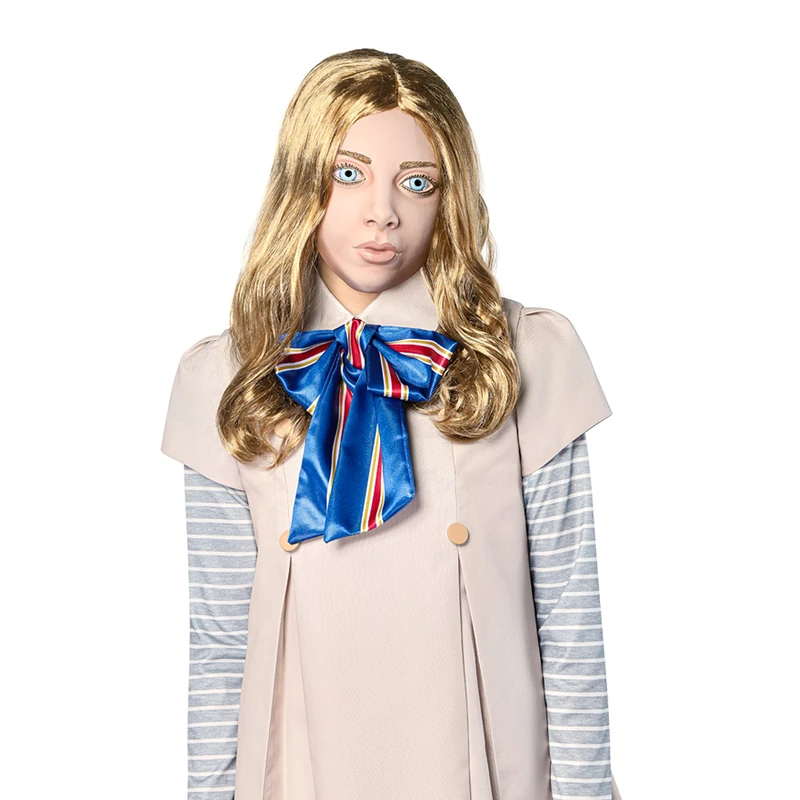 Rubies Women's M3gan Deluxe Overhead Latex Mask, As Shown, One Size, As Shown, One Size