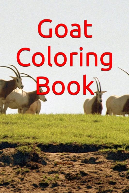 Goat Coloring Book